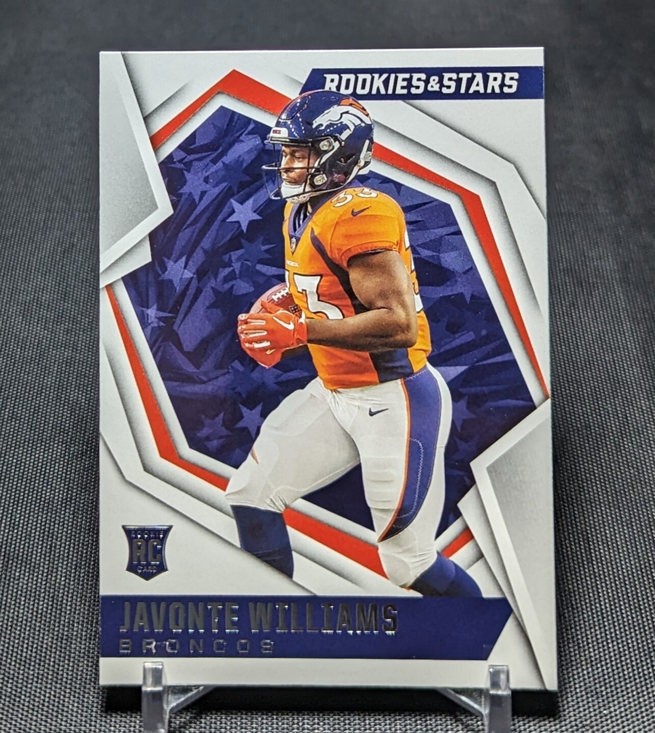 Javonte Williams Rookie Card RC 2021 Rookies & Stars Football 115 Denver Broncos