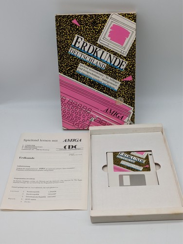 Earthcone Allemagne AMIGA - cours d'apprentissage interactif sur disquette avec emballage d'origine (CDC) - Photo 2/5