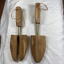 Wooden Cedar Shoe Stretchers Pair Medium Hardly Used Not Sure of Make Rochester