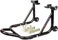 Motorcycle Stand, Paddock Lift Stand for Rear Wheel with Fork & Swingarm Spool,W