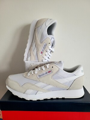 Women's Reebok Classic Leather Suede Nylon Trainers