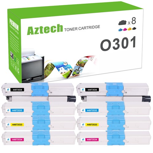 1-12XL Toner für OKI C301 C301dn C321dn MC332dn MC342dn MC342dnw MC342w MC342dw - Afbeelding 13 van 24