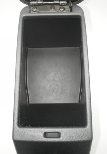 96-00 Honda Civic Armrest Emergency Brake Console OEM DARK GRAY - Picture 10 of 11