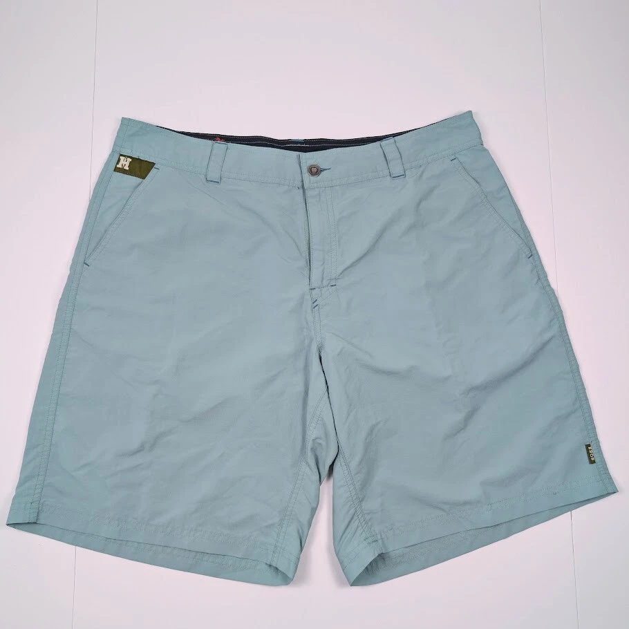 Howler Bros Horizon Hybrid Shorts Mens 38 10" Inseam Blue Nylon Outdoor Fishing