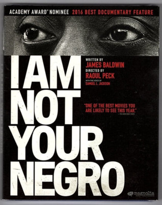 I am Not Your Negro (Blu-ray, 2016, Academy Award Nominee Best Documentary)