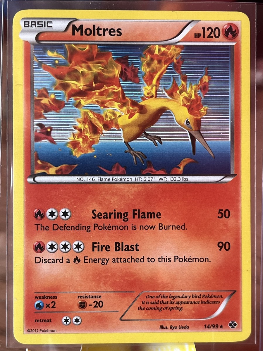 Pokémon TCG Moltres Next Destinies 14/99 Holo Holo Rare LP | eBay