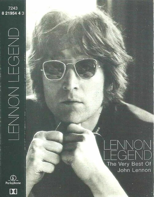 John Lennon Very Good Plus (VG +) Inlay Condition Music Cassettes