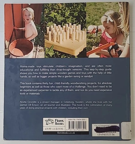 Woodworking with Children by Anette Grunditz Beginner Woodworking Projects - Picture 2 of 13