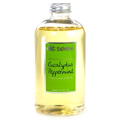 Eucalyptus Peppermint Reed Diffuser Oil Refill by ELIT Sense 236ml / 8 oz