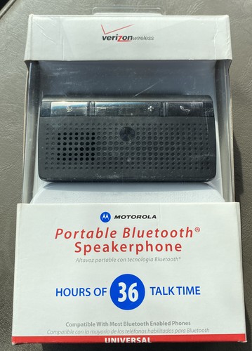 Motorola MBT215HF Verizon Bezprzewodowy przenośny głośnik Bluetooth - Kompletny