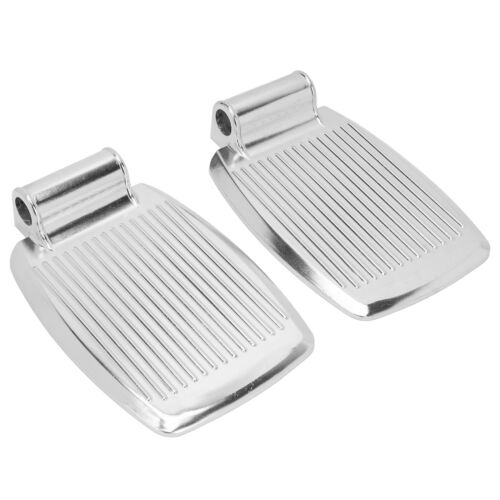 2pcs Rollstuhl Fußstützen Aluminium Legierung Ersatz Rollstuhl Fußplatte Ped FAT - Bild 10 von 22