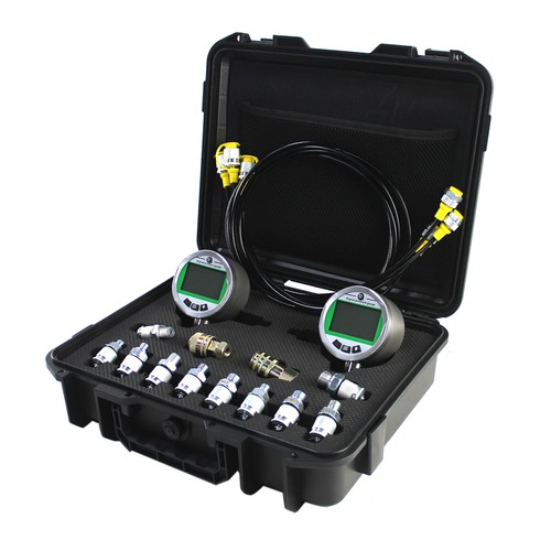 70MPA/10000PSI Digital Pressure Gauge Test Kit for CAT Komatsu Case John Deere - Picture 6 of 7
