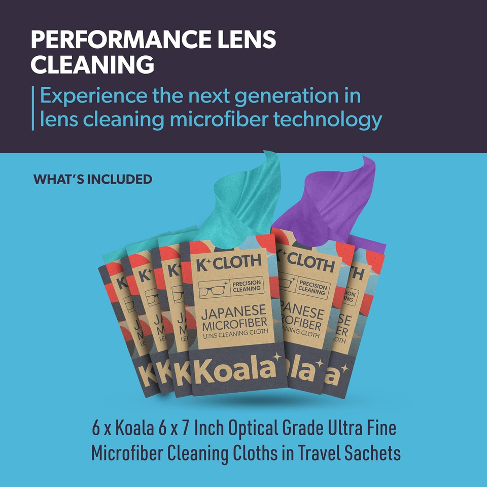 Koala Lens Cleaning Cloth Japanese Microfiber Glasses Cleaning