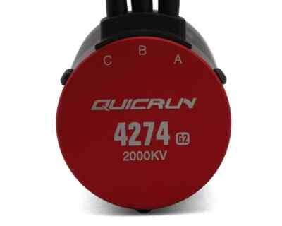 Hobbywing QuicRun 4274SL G2 2000KV Motore brushless 4 Poli 1/8 cablato