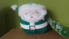 Squishmallow 4.5" Green Nick Father Christmas Santa Plush 