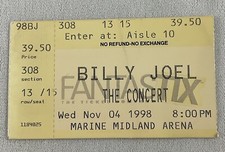 1997 11/04 BILLY JOEL Concert Ticket-Marine Midland Arena