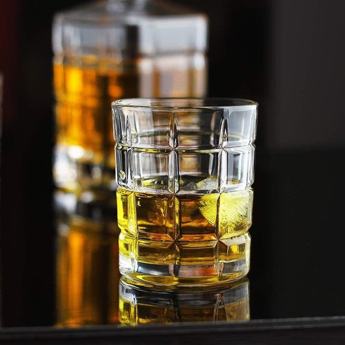 6 Pcs Set Whisky Glasses Tumblers for Scotch Whiskey Vodka Spirit Glass - Picture 17 of 28