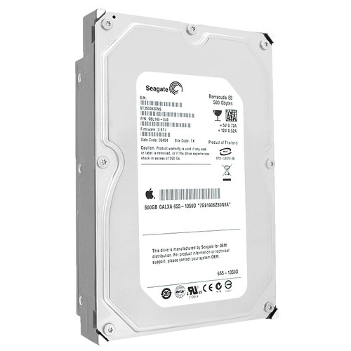Festplatte Seagate 500Gb ST3500630NS 16Mb Cache 7200Rpm SATA II 3.5'' - Bild 2 von 5