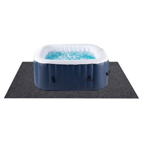 2 Sizes Extra Large Hot Tub Pad Inflatable Hot Tub Mat Outdoor/Indoor Ground - Picture 22 of 32
