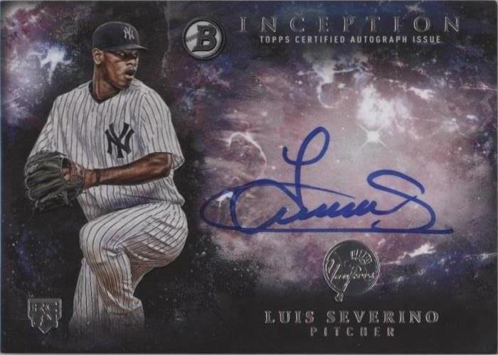 2016 Bowman Inception - Luis Severino #RA-LS - 1 of 1