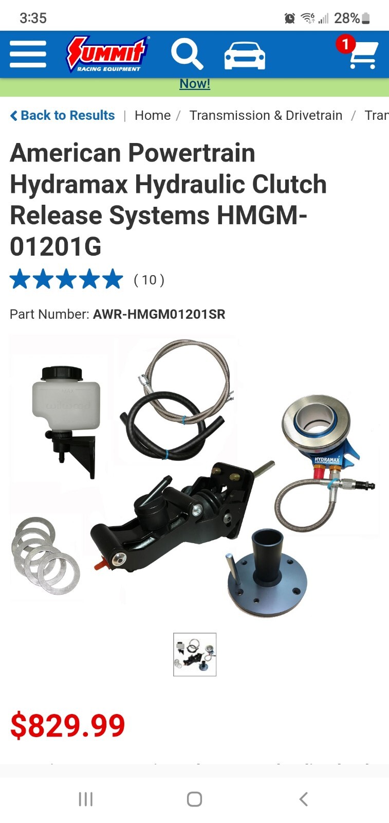 American Powertrain HydraMax Clutch Kit