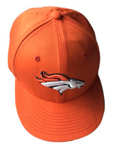 Denver Broncos Hat Cap Snap Back New Era Orange White 9Fifty Adjustabl Youth NFL