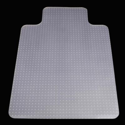 47x35'' Chair Floor Studded Back Lip Carpet Floor Clear 2.2mm Home Office