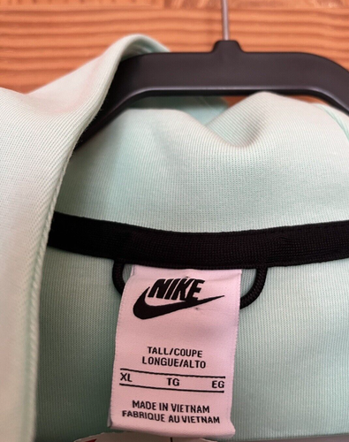 Sudadera con capucha Nike Tech polar cremallera completa espuma/vela como nueva para hombre talla XL-alto CU4489-379 - Imagen 11 de 11