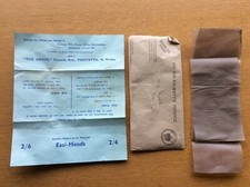 Vintage 1930s 1940s 'Easi-Mends' Sewing Fabric Clothes Invisible Repair Kit 