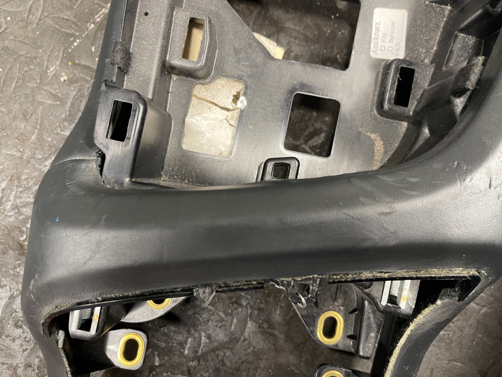 2017 AUDI R8 CENTER CONSOLE ASSEMBLY OEM 2018 *DAMAGE*