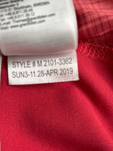 ExOfficio Women's Red Mayfly Long-Sleeve Shirt Size L - Imagen 10 de 15