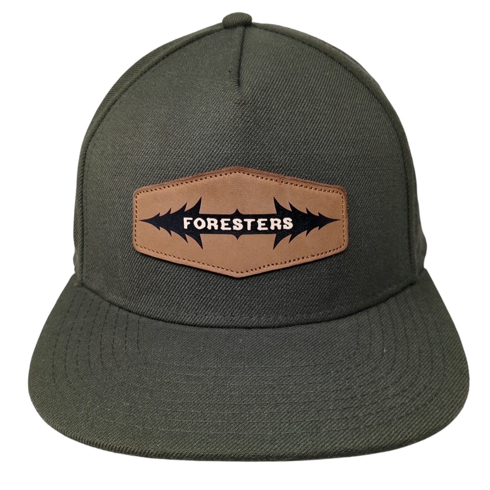 Foresters Patch Snapback Hat Green One Size Solid… - image 1