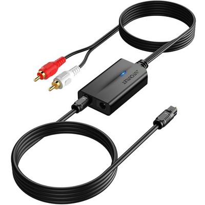 DA Wandler, 192kHz DAC Konverter Digital zu Analog Audio Wandler SPDIF Toslink z