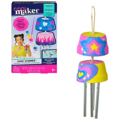 Cool Maker, Chic Chimes Painting Kit with 5 Colors, Paint & Design a Stylish ...