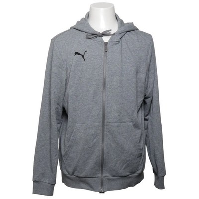 Puma, Kapuzenpullover, Größe: L, Grau, Baumwolle/Elasthan/Polyester #KF7