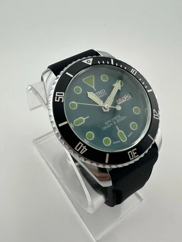 Vintage Seiko Automatic Rotating Bezel 6309 Men'sWatch Day & Date