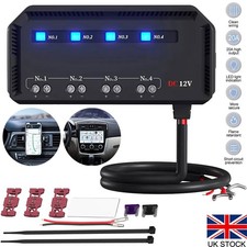 4 Way Fuse And Relay Box Quick Wiring 12V 20A w/ LED Indicator For Motorcycle