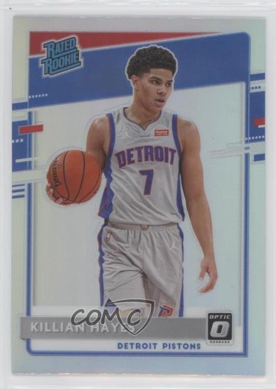 2020-21 Panini Donruss Optic Rated Holo Prizm Killian Hayes #157 Rookie RC 0t0c