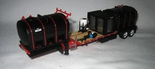 1/64 DCP 2078 Demco 42’ Liquid Tender Trailer With Red Frame