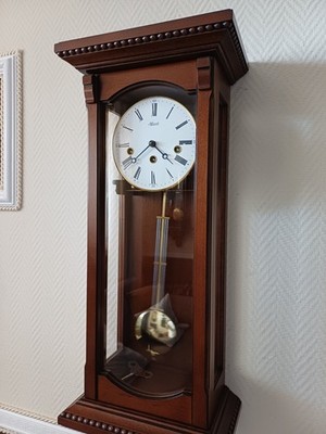 Wanduhr Pendeluhr Regulator  Hermle Westminsterschlagwerk 