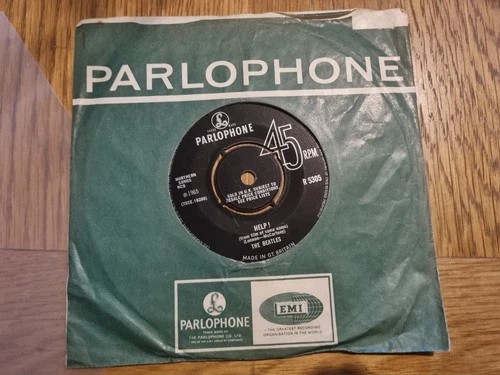 THE BEATLES - Help! 1965 Original 7" Parlophone – R 5305