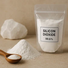 Silicon Dioxide Powder 99.6% Pure Amorphous Silica [SiO2] | 1–5 lbs Food/Pharma