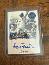 2007-08 Press Pass Legends Saturday Signatures Jay Bilas Auto Duke Blue Devils