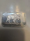 1oz 999 Fine Silver Silvertowne Buffalo Bar  Close To Melt