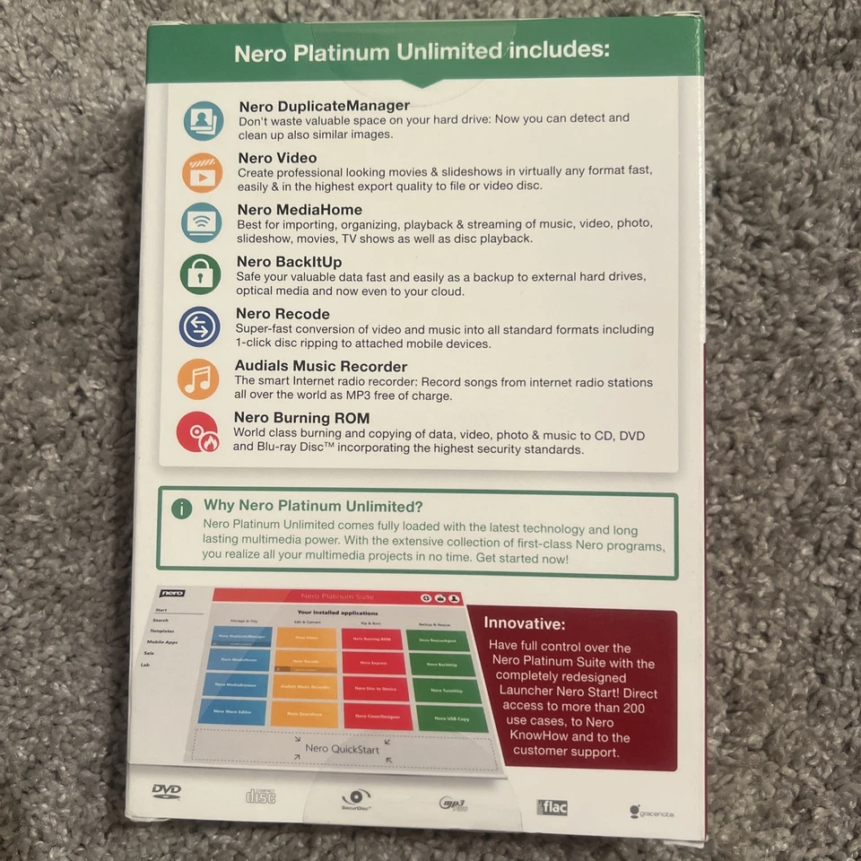 Nero Platinum Unlimited | Video Editing 7 IN 1 SUITE NIB 4K Video Multimedia - Image 2 of 3