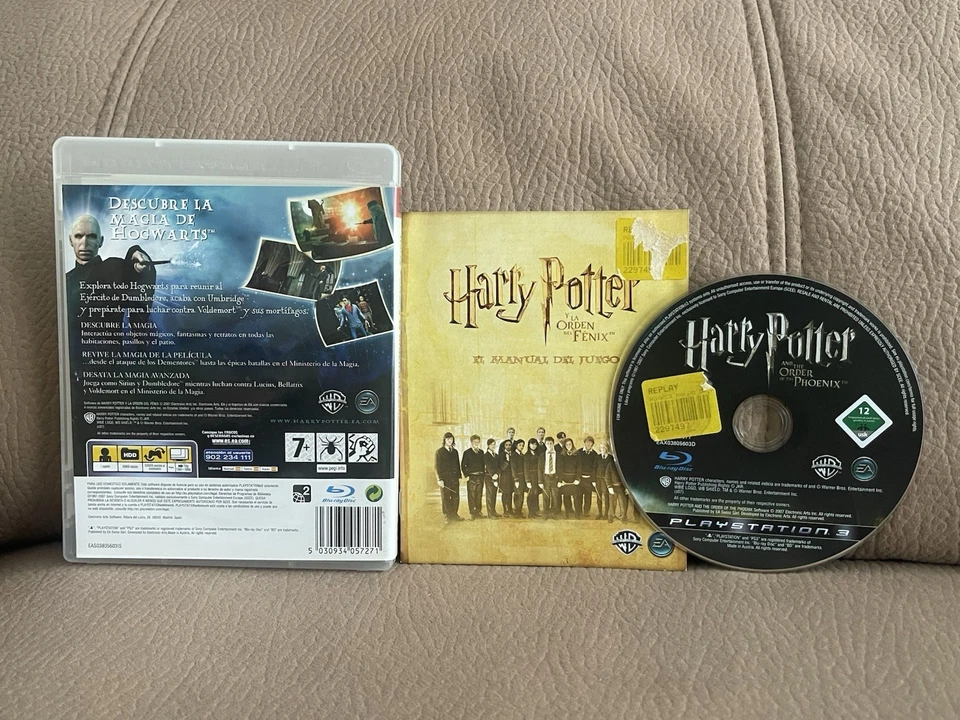 HARRY POTTER Y LA ORDEN DEL FENIX PARA LA SONY PLAY STATION 3 PS3 EN BUEN ESTADO, foto 2 de 2