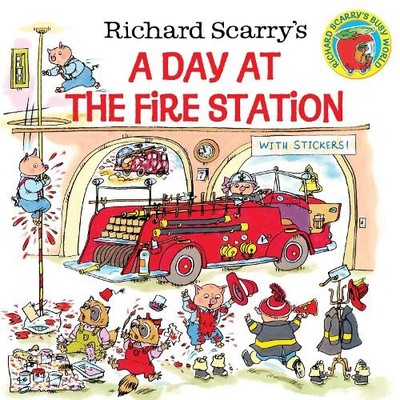 Huck Scarry Richard Scarry's A Day at the Fire Station (Taschenbuch) Pictureback