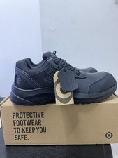 Contractor Steel Toe Cap Safety Boots Work Wear PPE Size 11 NEW  / EU 46 Black 