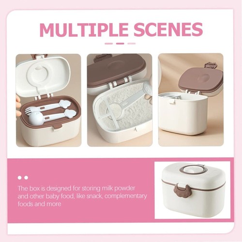 Portable Food Dispenser Sealed Milk Powder Box New Storage Box - Picture 6 of 7