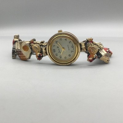 Vintage Jennie B Womens Watch 24mm Birdhouse Birds Slide  display picture 2